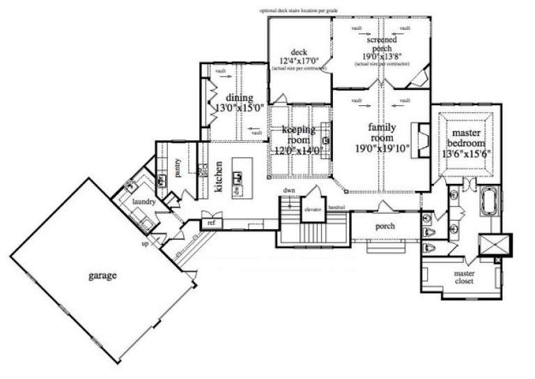 House Plan House Plan #5593 Drawing 1