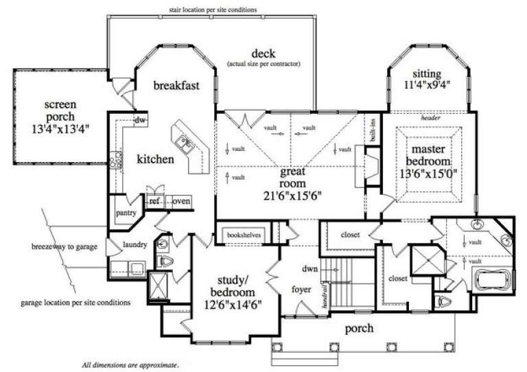 House Plan House Plan #5594 Drawing 1