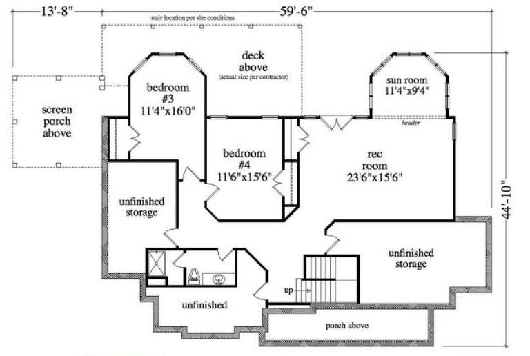 House Plan House Plan #5594 Drawing 2