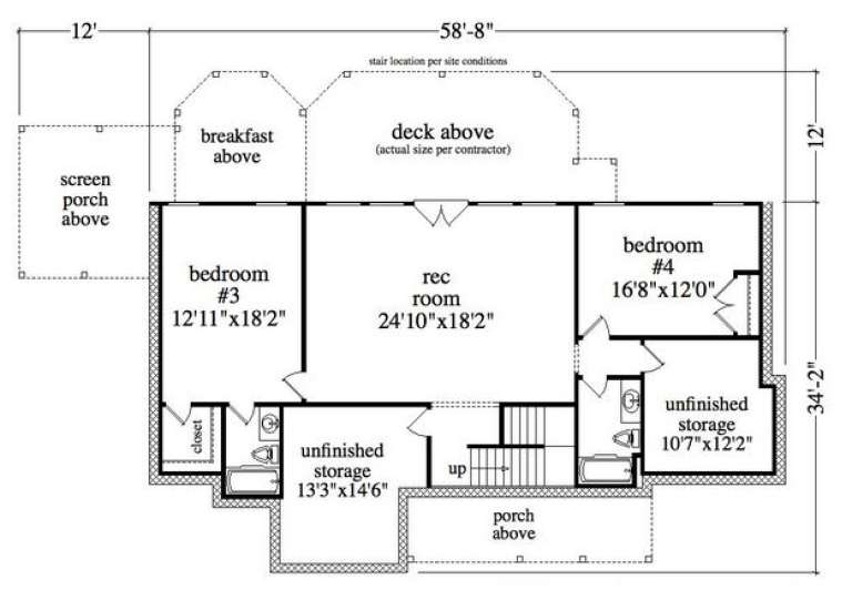 House Plan House Plan #5595 Drawing 2