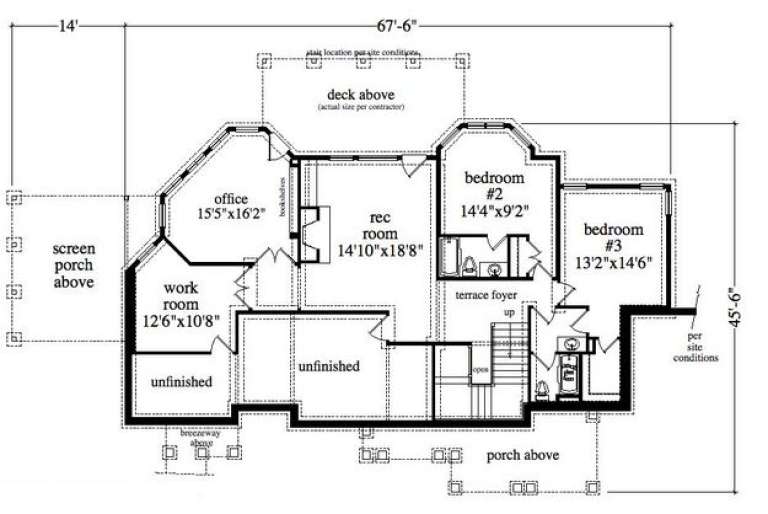 House Plan House Plan #5596 Drawing 2