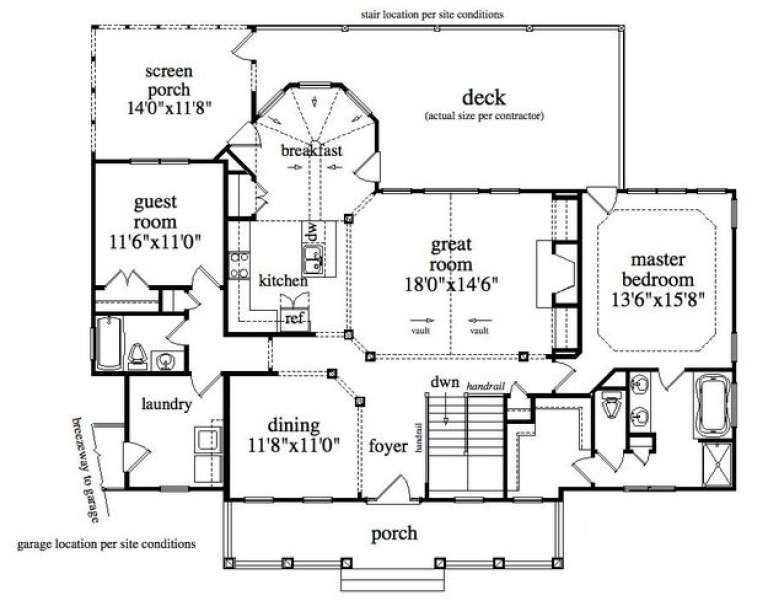 House Plan House Plan #5597 Drawing 1