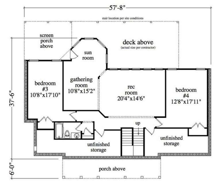 House Plan House Plan #5597 Drawing 2