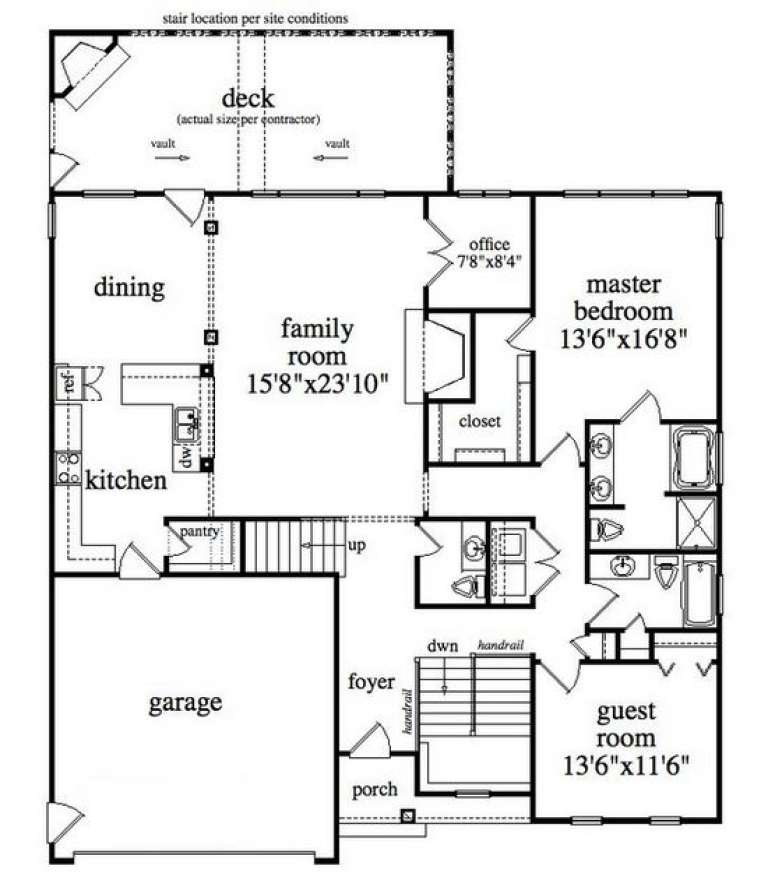 House Plan House Plan #5598 Drawing 1