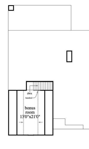 Second Level for House Plan #957-00007