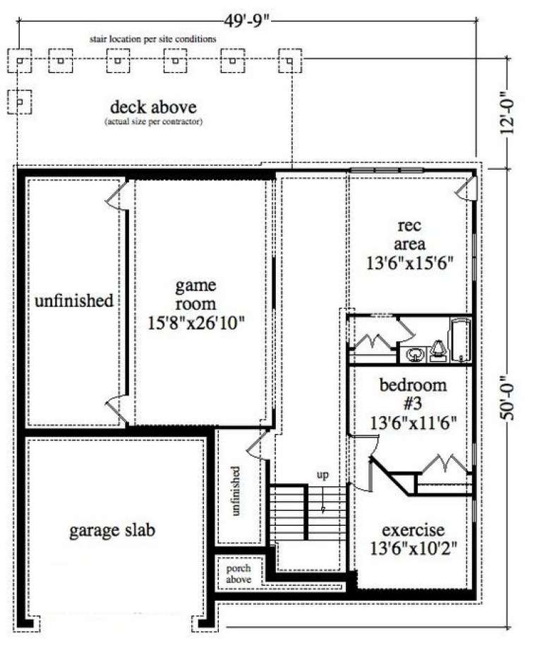 House Plan House Plan #5598 Drawing 3
