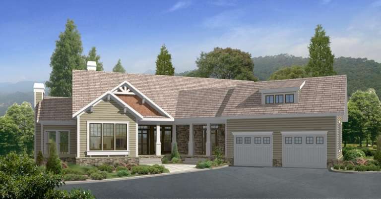 House Plan House Plan #5601 Front Elevation