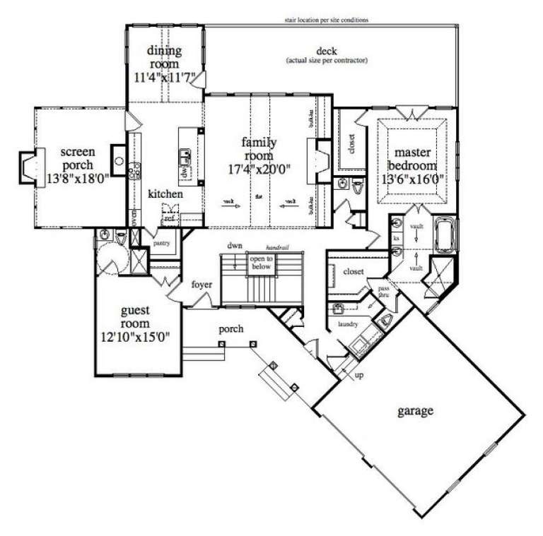 House Plan House Plan #5601 Drawing 1