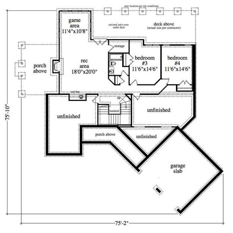 House Plan House Plan #5601 Drawing 2