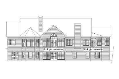 Mountain House Plan #5458-00011 Elevation Photo