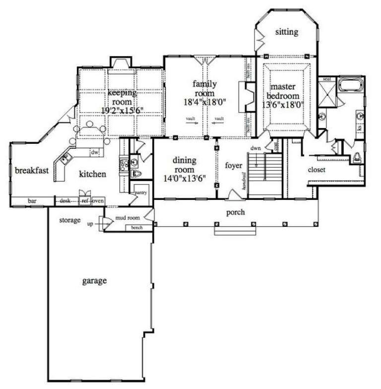 House Plan House Plan #5602 Drawing 1