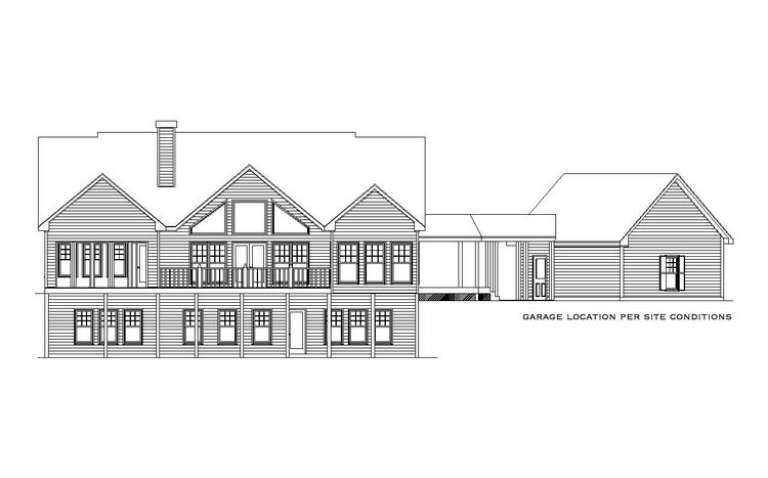Country House Plan #957-00012 Elevation Photo