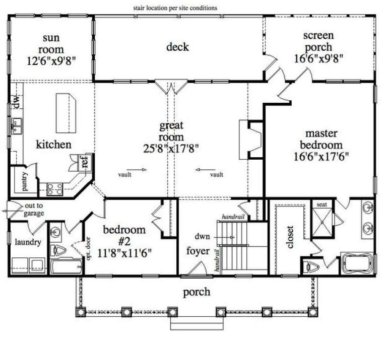 House Plan House Plan #5603 Drawing 1