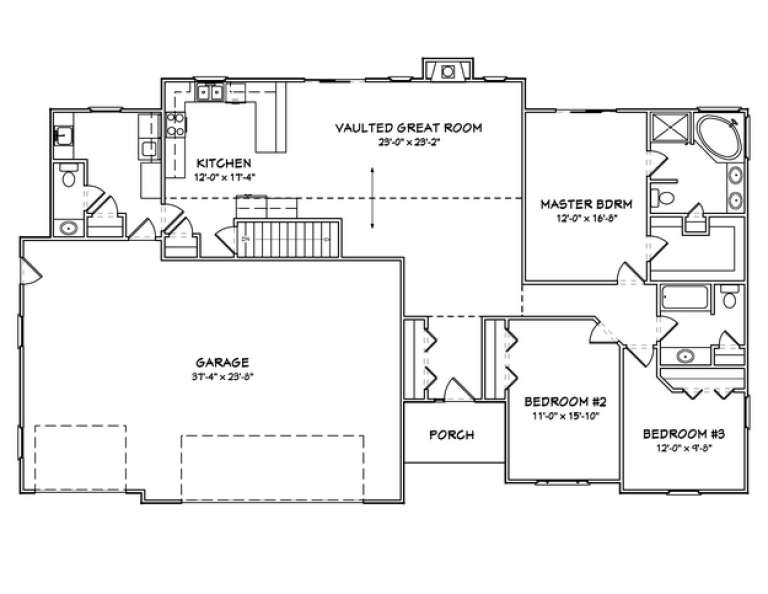 House Plan House Plan #5604 Drawing 1