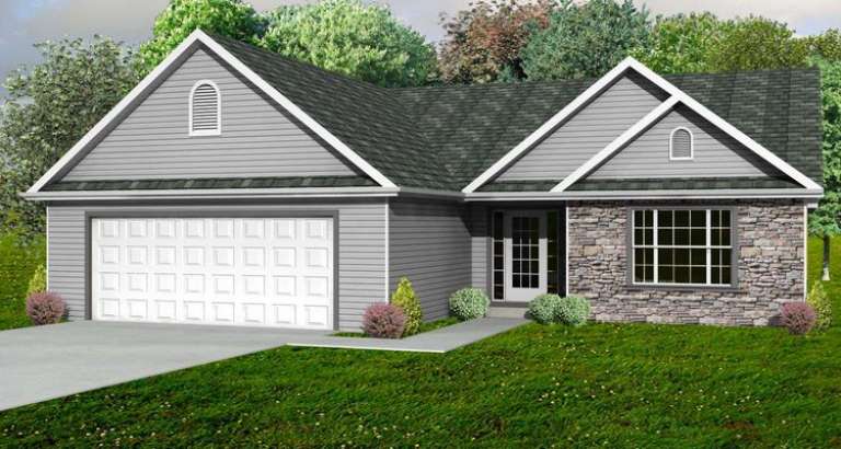 House Plan House Plan #5605 Front Elevation