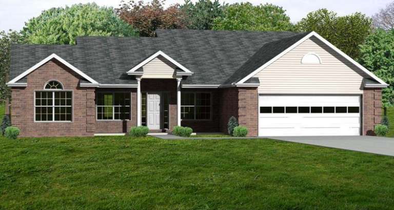 House Plan House Plan #5607 Front Elevation