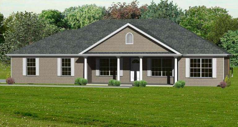 House Plan House Plan #5609 Front Elevation