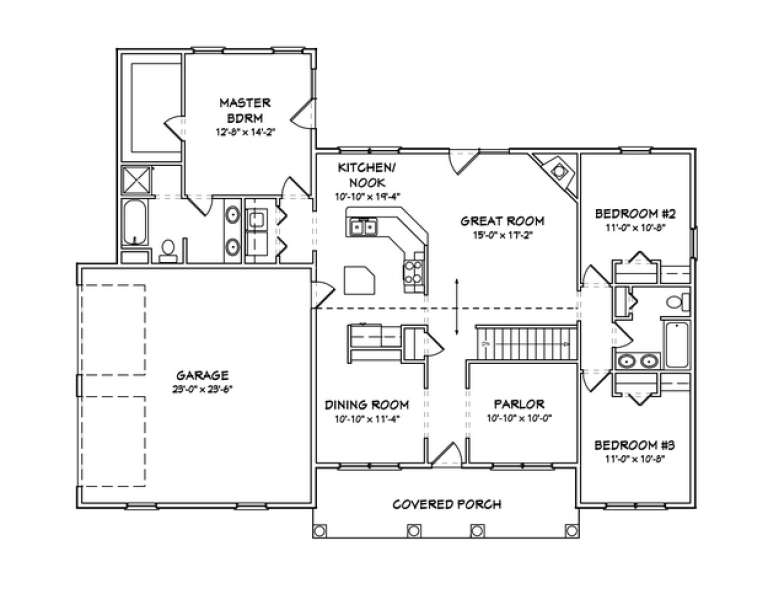 House Plan House Plan #5609 Drawing 1