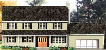 3 Bed, 2 Bath, 1918 Square Foot House Plan - #033-00107