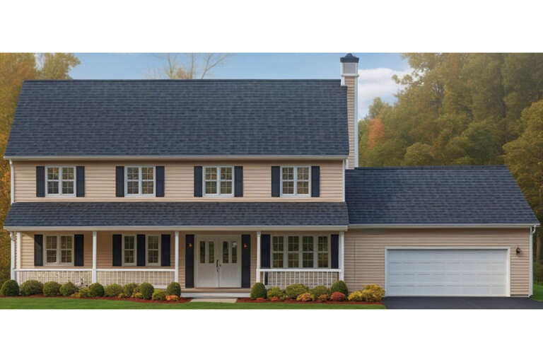 House Plan House Plan #561 Front Elevation