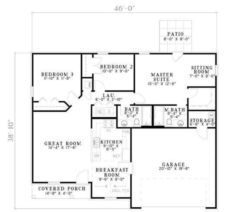 House Plan House Plan #5616 Drawing 1