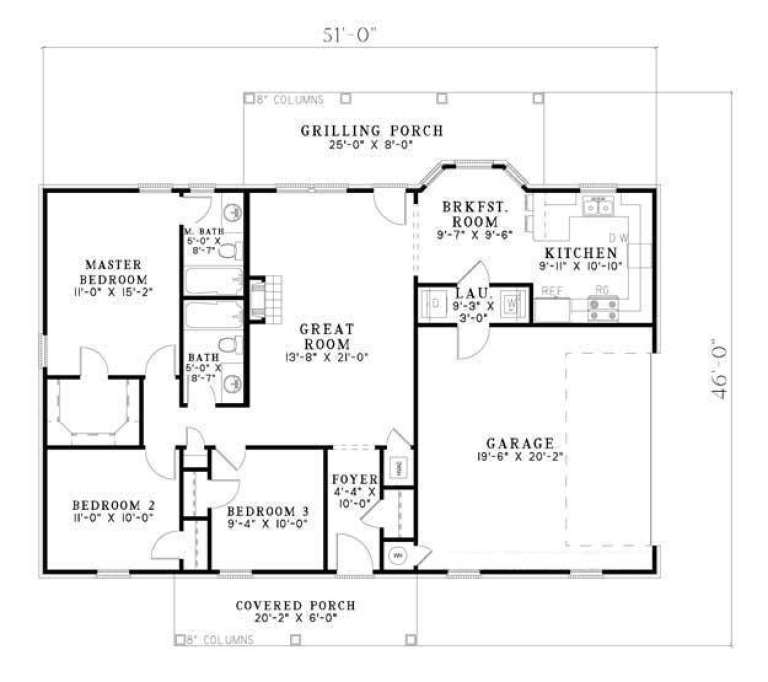 House Plan House Plan #5620 Drawing 1