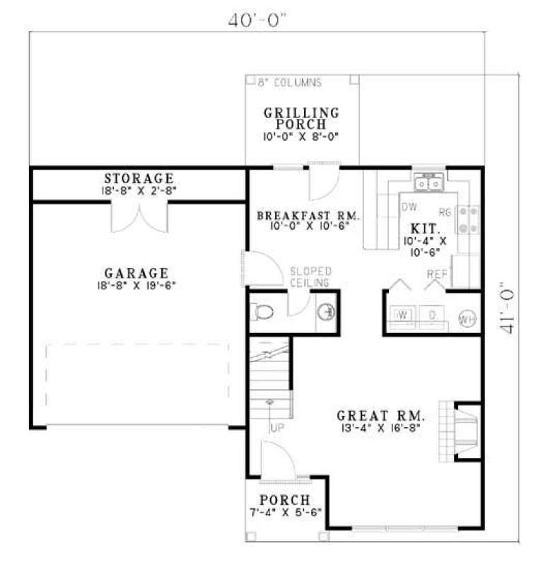 House Plan House Plan #5622 Drawing 1