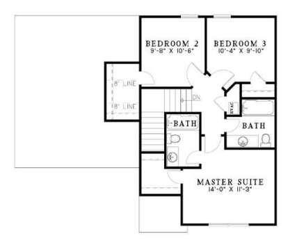 Floorplan 2 for House Plan #110-00608