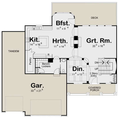 Main Floor for House Plan #963-00004