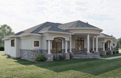 Southern House Plan #963-00006 Elevation Photo