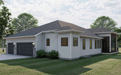 Southern House Plan #963-00006 Elevation Photo
