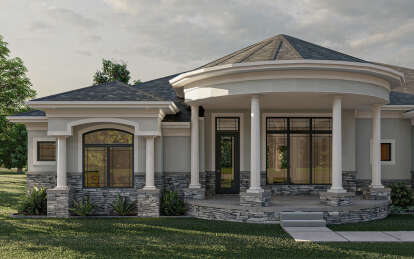 Southern House Plan #963-00006 Elevation Photo