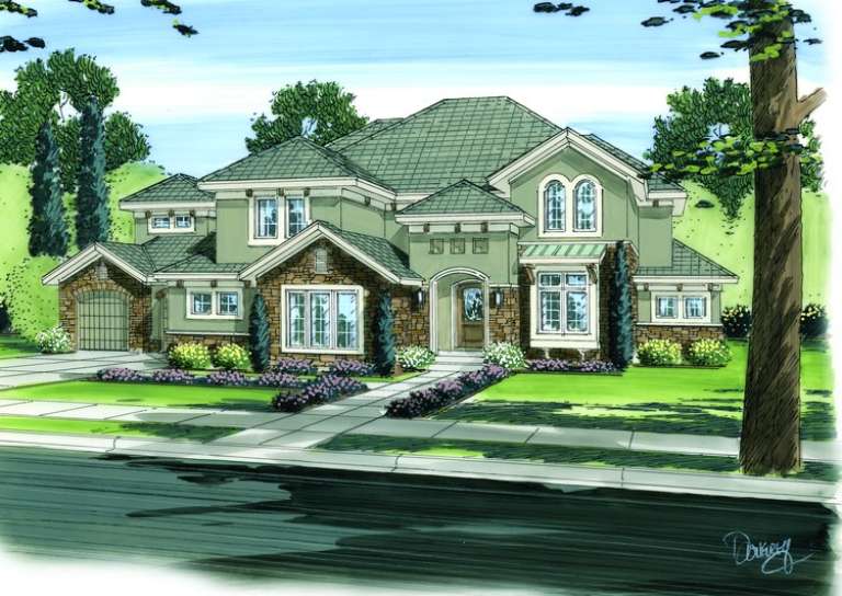 House Plan House Plan #5633 Front Elevation