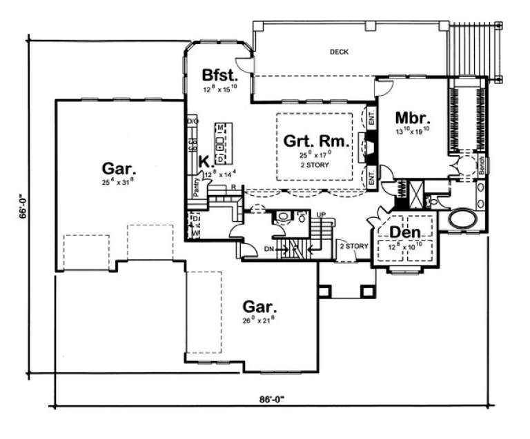 House Plan House Plan #5633 Drawing 1