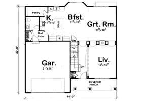 Main Floor for House Plan #963-00009