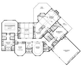 Floorplan 1 for House Plan #286-00053
