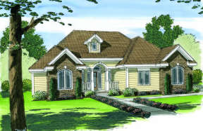 Traditional House Plan #963-00011 Elevation Photo