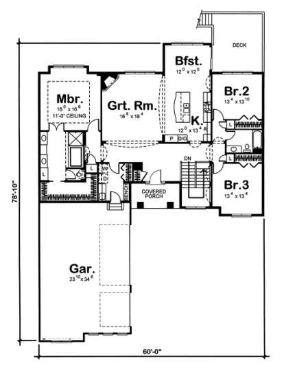 House Plan House Plan #5639 Drawing 1