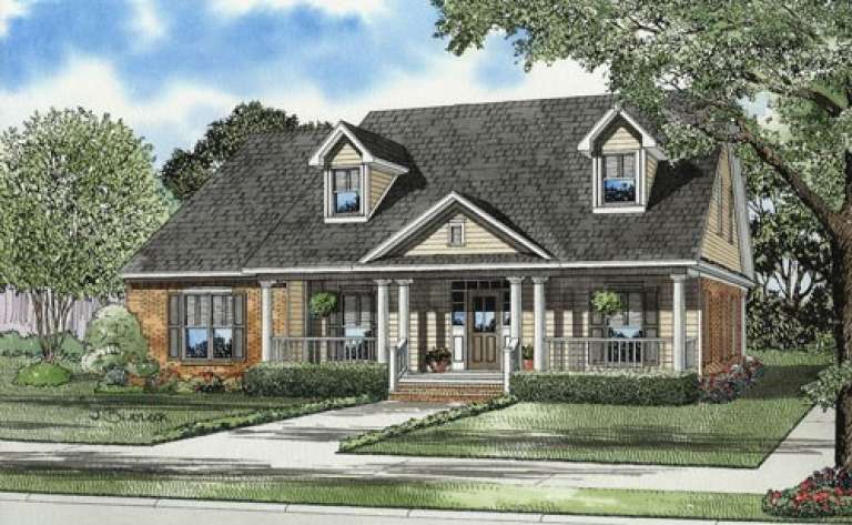 House Plan House Plan #5654 Front Elevation
