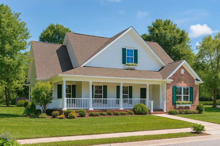 House Plan House Plan #5655 Angled Front Elevation
