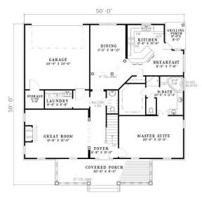 Floorplan 1 for House Plan #110-00616