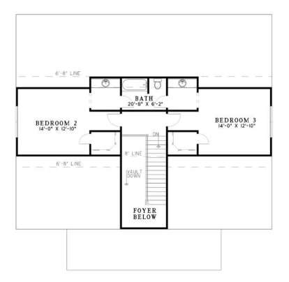 Floorplan 2 for House Plan #110-00616