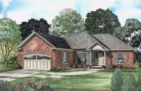 Traditional House Plan #110-00620 Elevation Photo
