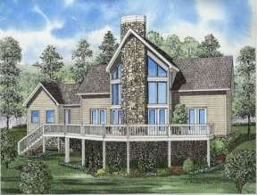 Northwest House Plan #110-00629 Elevation Photo