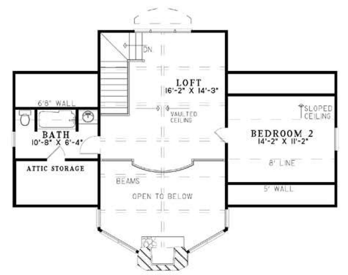 Floorplan 2 for House Plan #110-00629