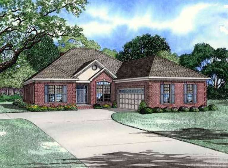 Traditional House Plan #110-00633 Elevation Photo