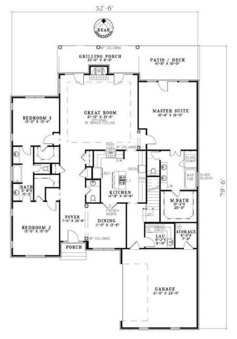 House Plan House Plan #5673 Drawing 1
