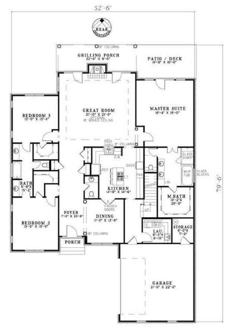 House Plan House Plan #5674 Drawing 1
