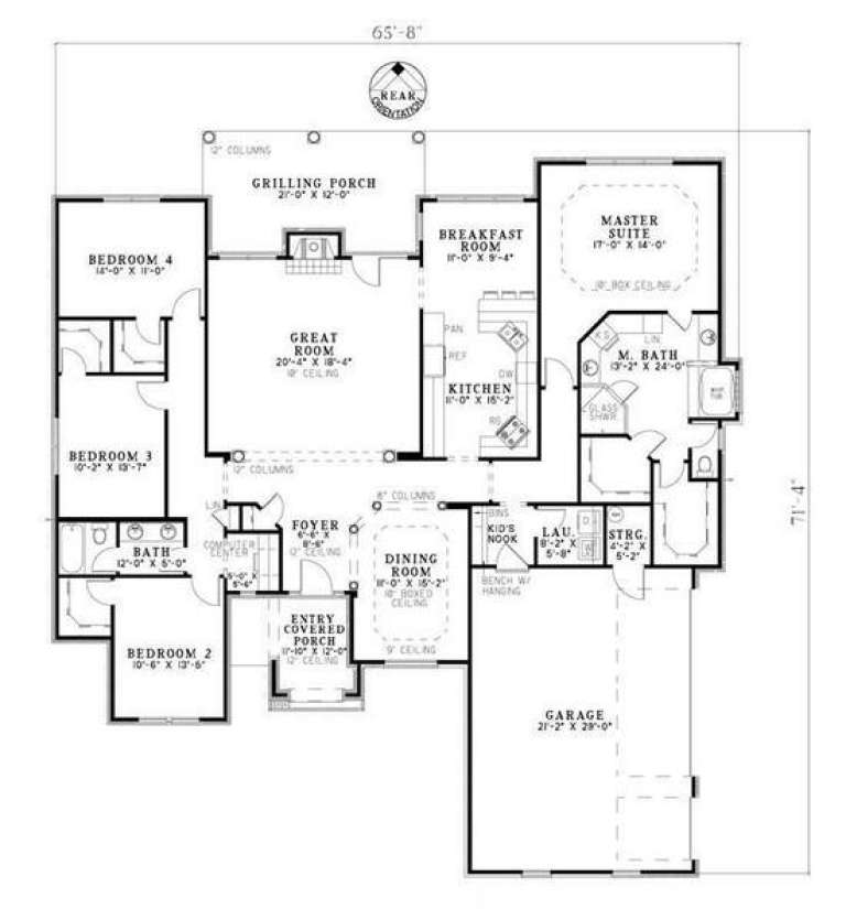 House Plan House Plan #5677 Drawing 1
