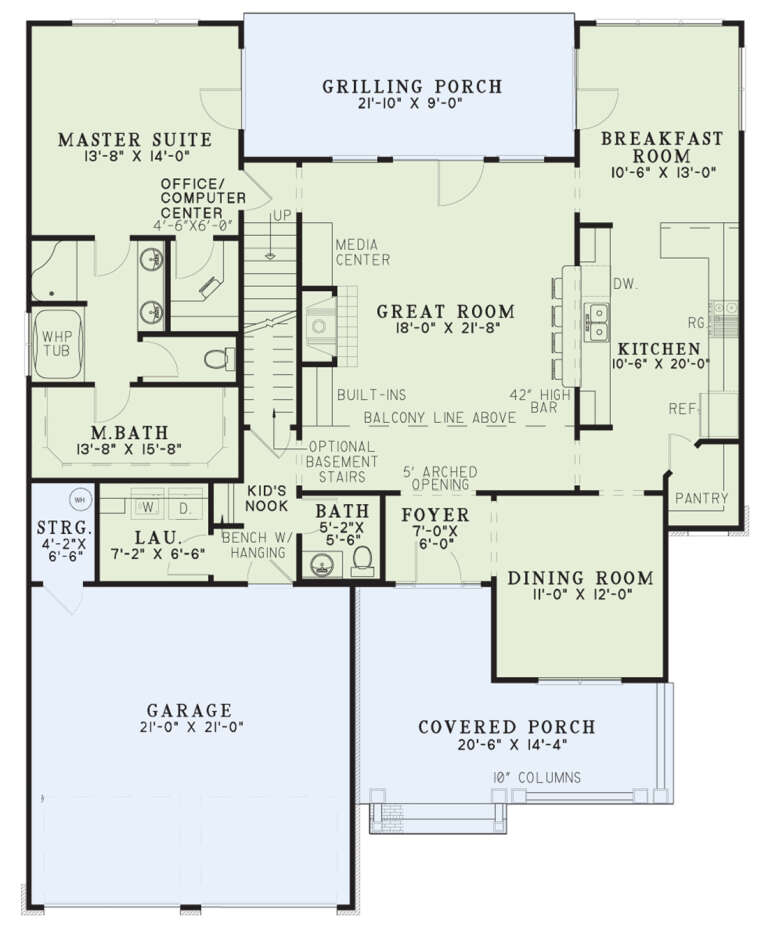 House Plan House Plan #5678 Drawing 1